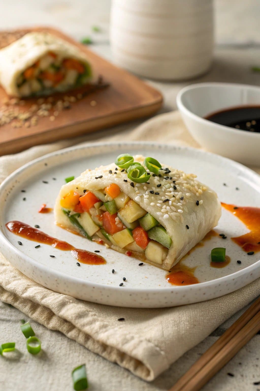 Tortilla coreana enrollada – Receta de Gyeran Mari