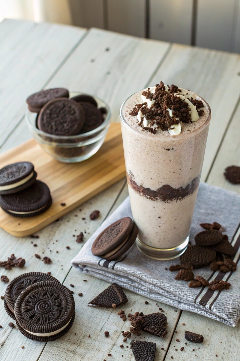 Receta Saludable y Deliciosa de Batido de Oreo