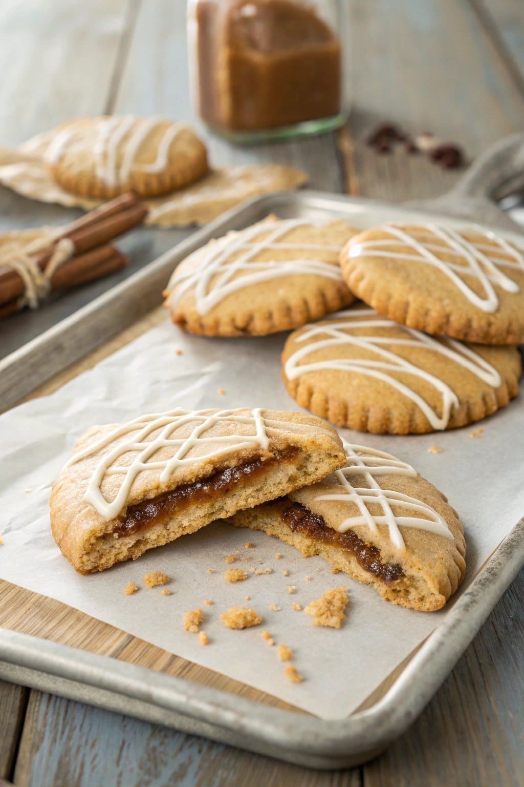 Receta Deliciosa de Galletas de Pop Tart de Azúcar Morena