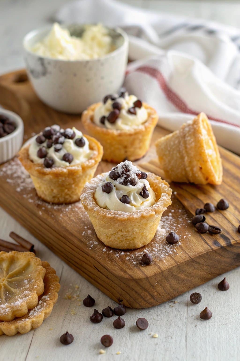 Mini Copas de Cannoli: Receta Deliciosa de Postre