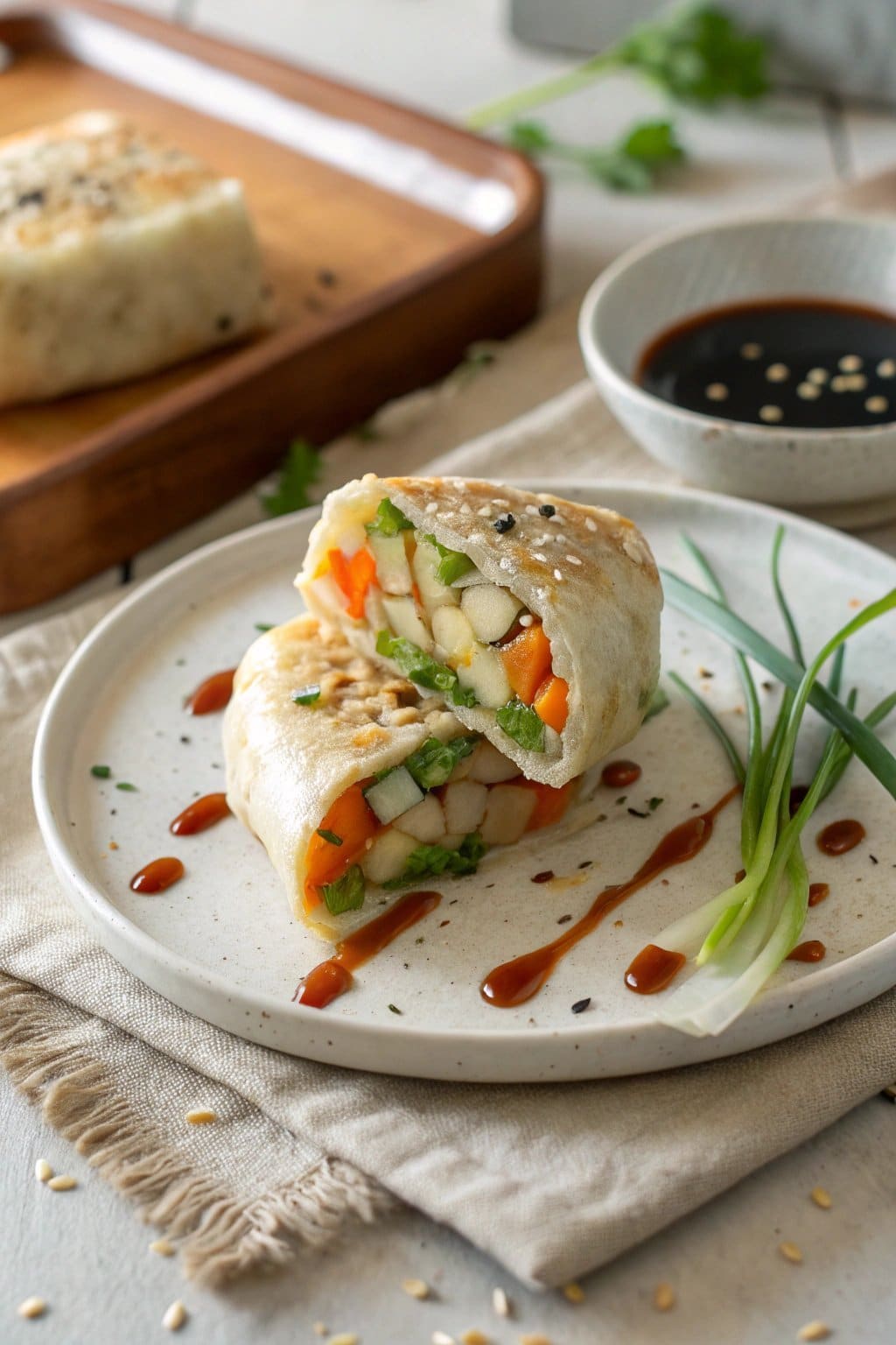 Tortilla coreana enrollada – Receta de Gyeran Mari