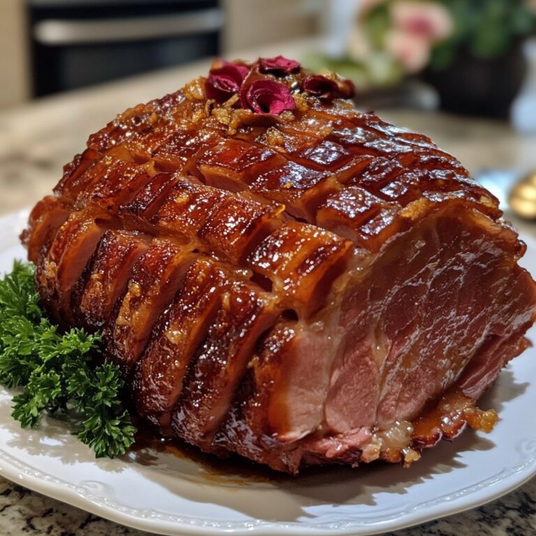Receta de Jamón Glaseado con Miel para Pascua | Plato Perfecto para las Fiestas