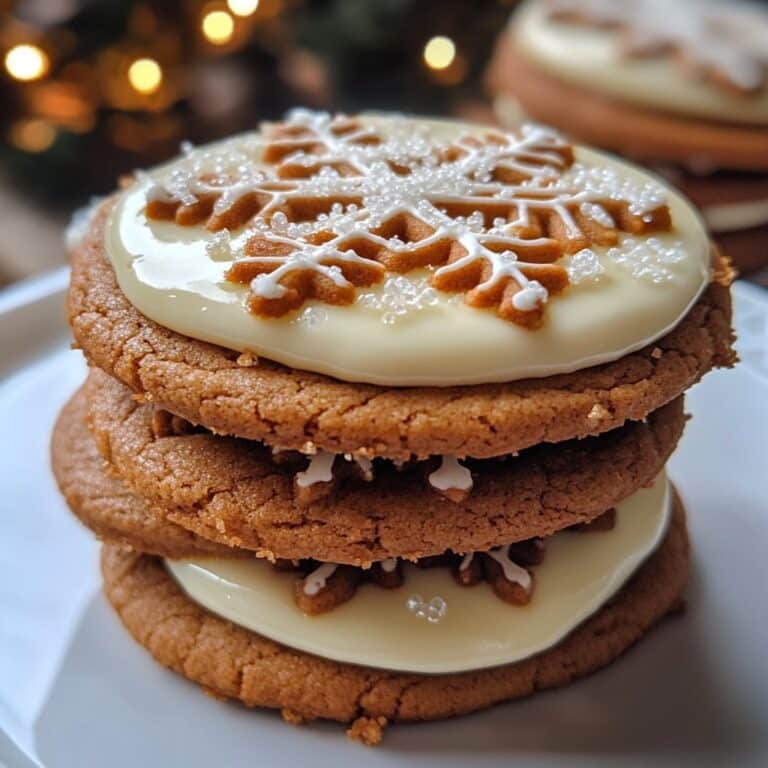 Receta Deliciosa de Galletas de Cheesecake de Jengibre