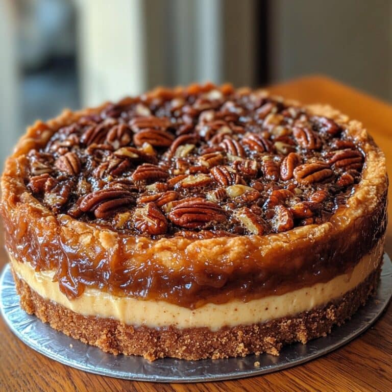 Receta de Tarta de Queso con Nuez Pecan: Un Postre Decadente