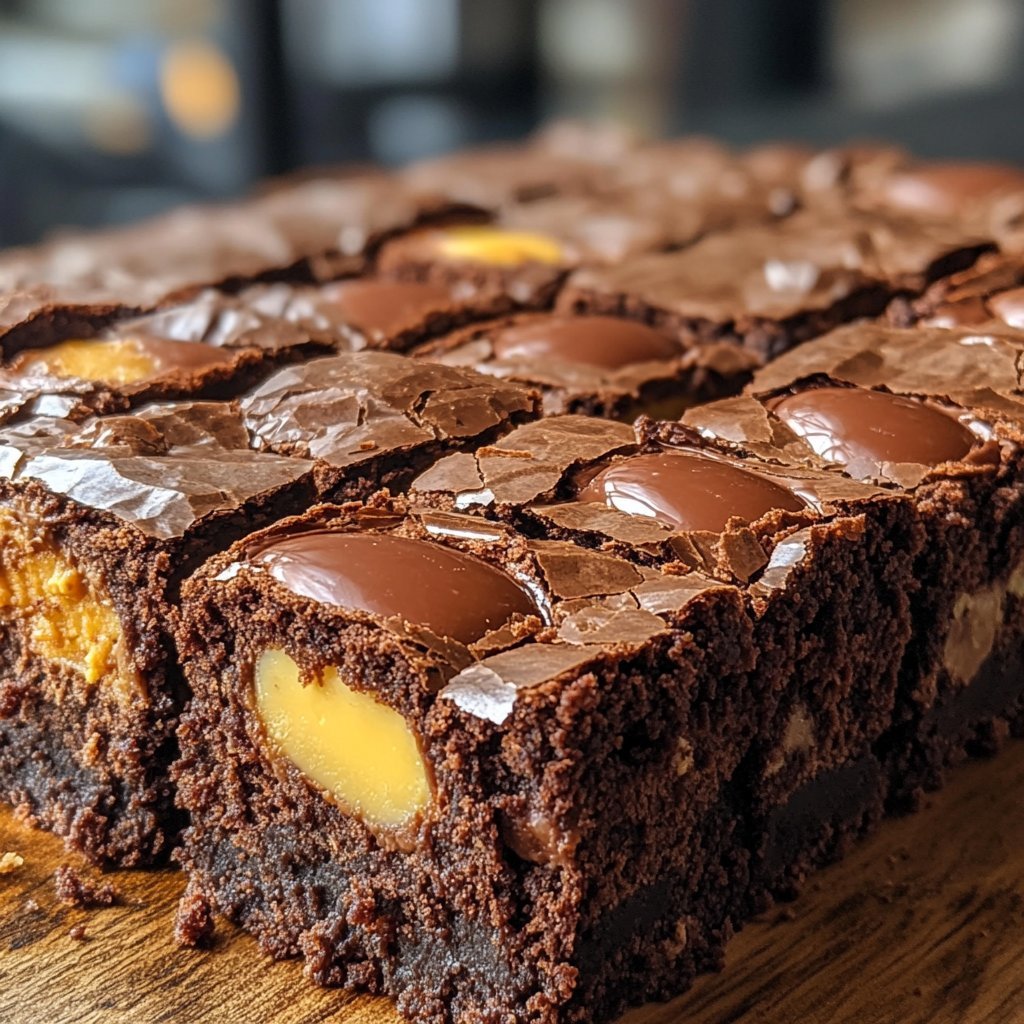 Brownies de Huevo de Crema Cadbury: Receta Definitiva de Postre