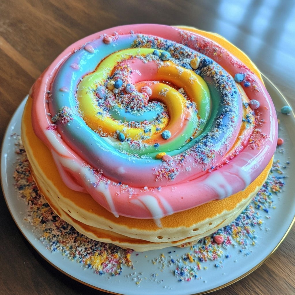Panqueques Remolino Pastel: Un Delicioso Manjar para el Desayuno