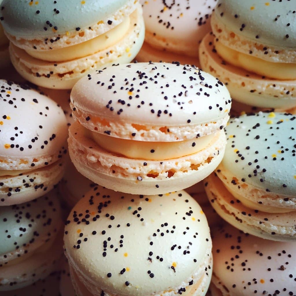 Macarons de huevo moteado: delicias perfectas para Pascua