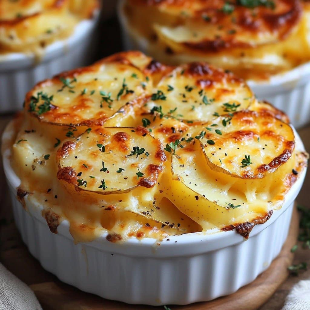Gratín de Patatas con Queso – Receta Deliciosa y Cremosa