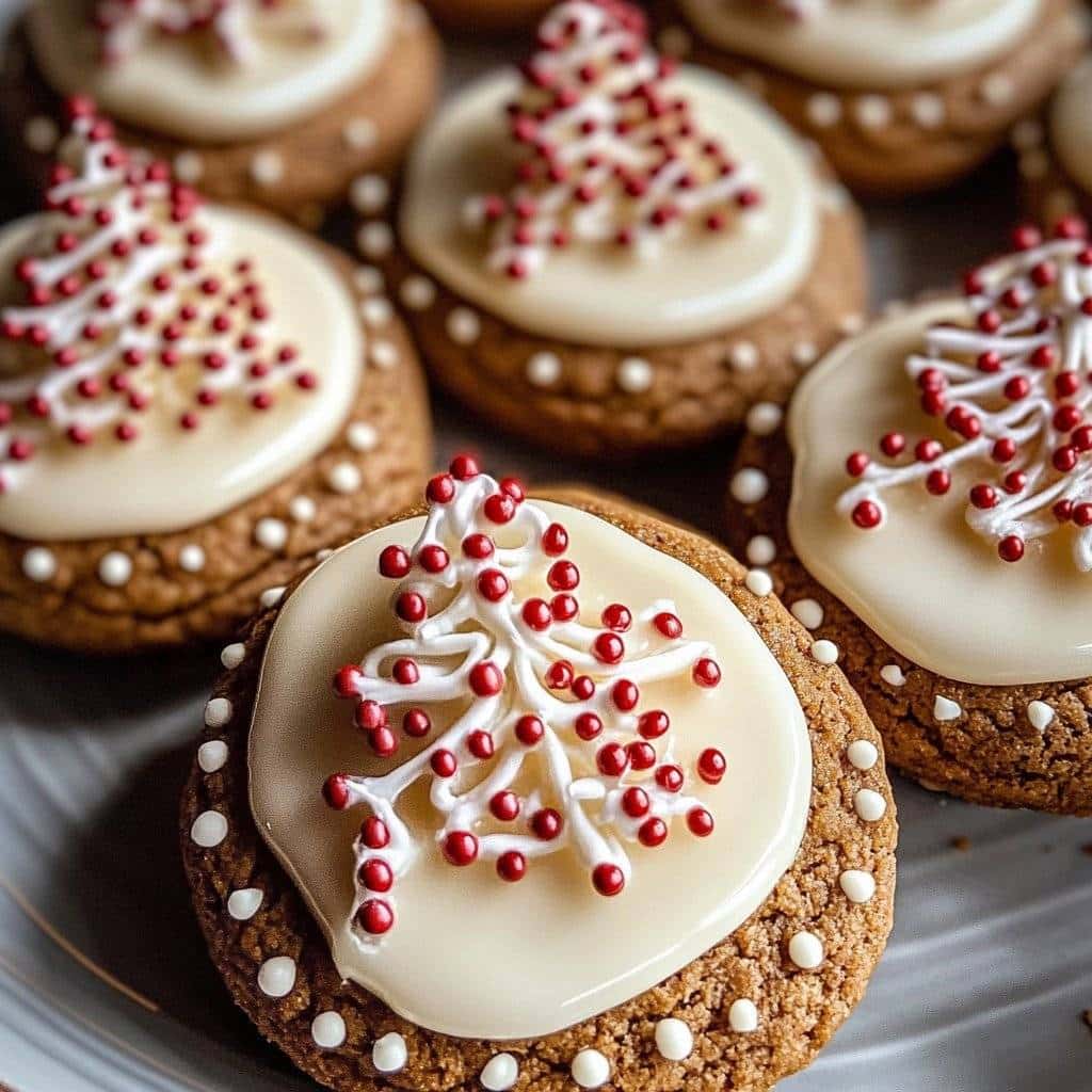 Receta Deliciosa de Galletas de Cheesecake de Jengibre