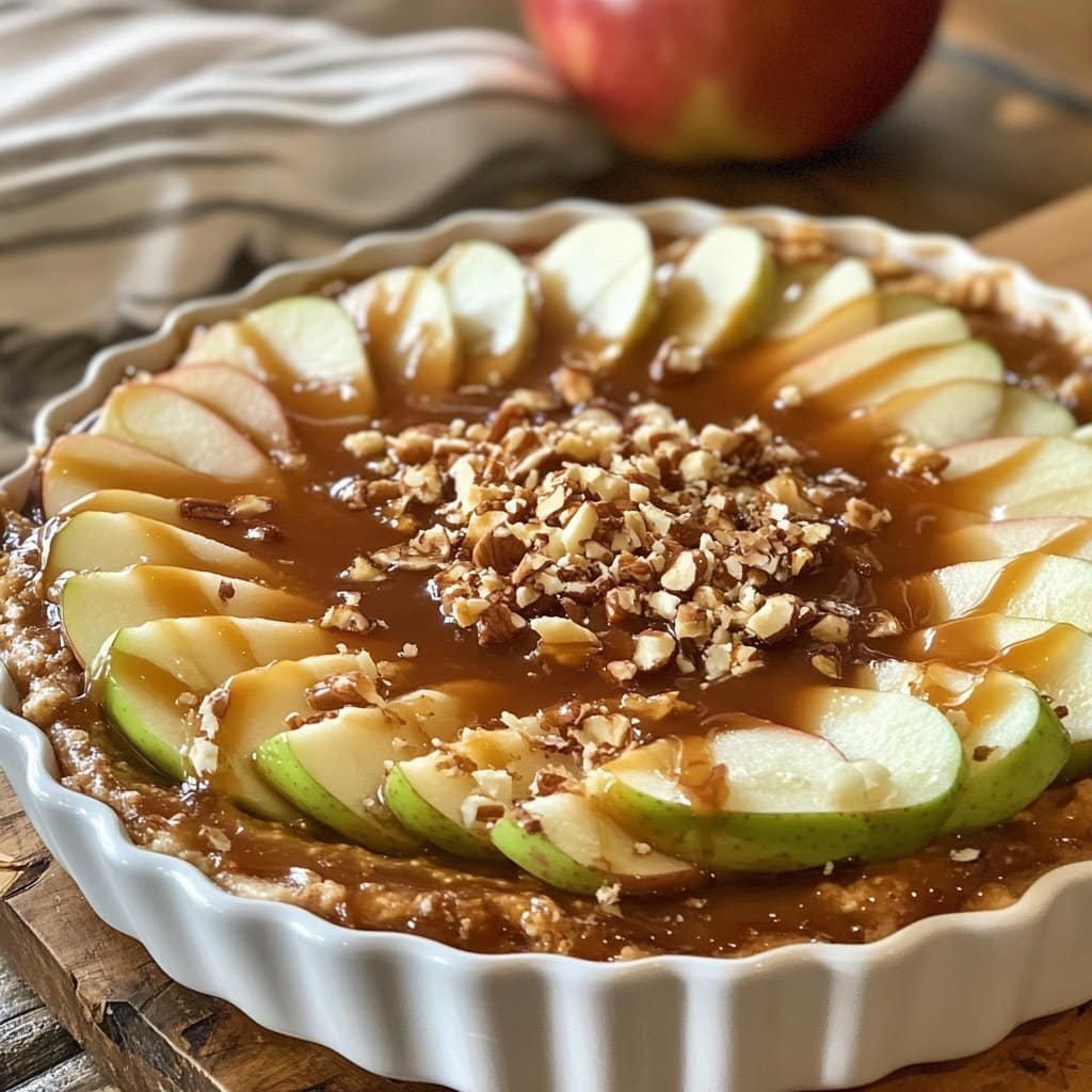 Receta de Dip de Manzana con Caramelo: Delicia Fácil y Sabrosa