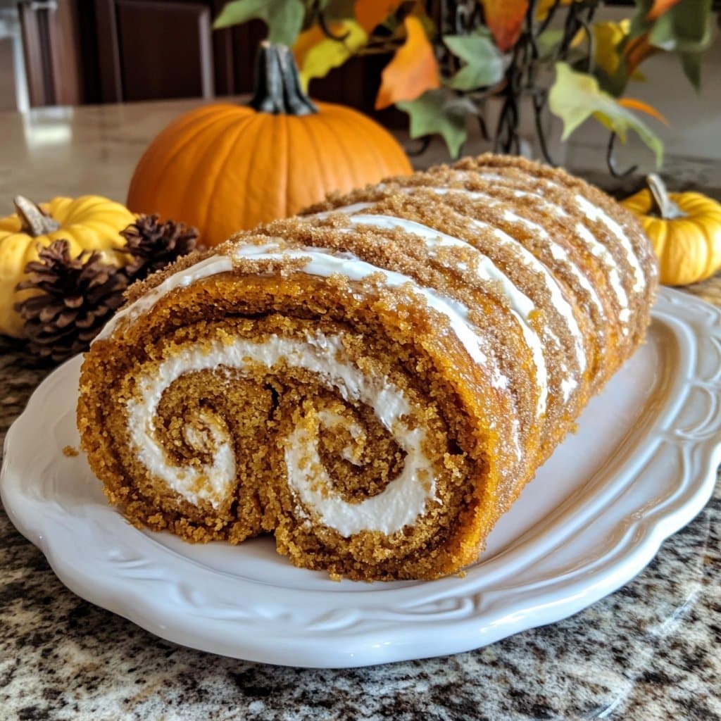 Receta de Brazo de Gitano de Calabaza: Dulce Delicia Otoñal