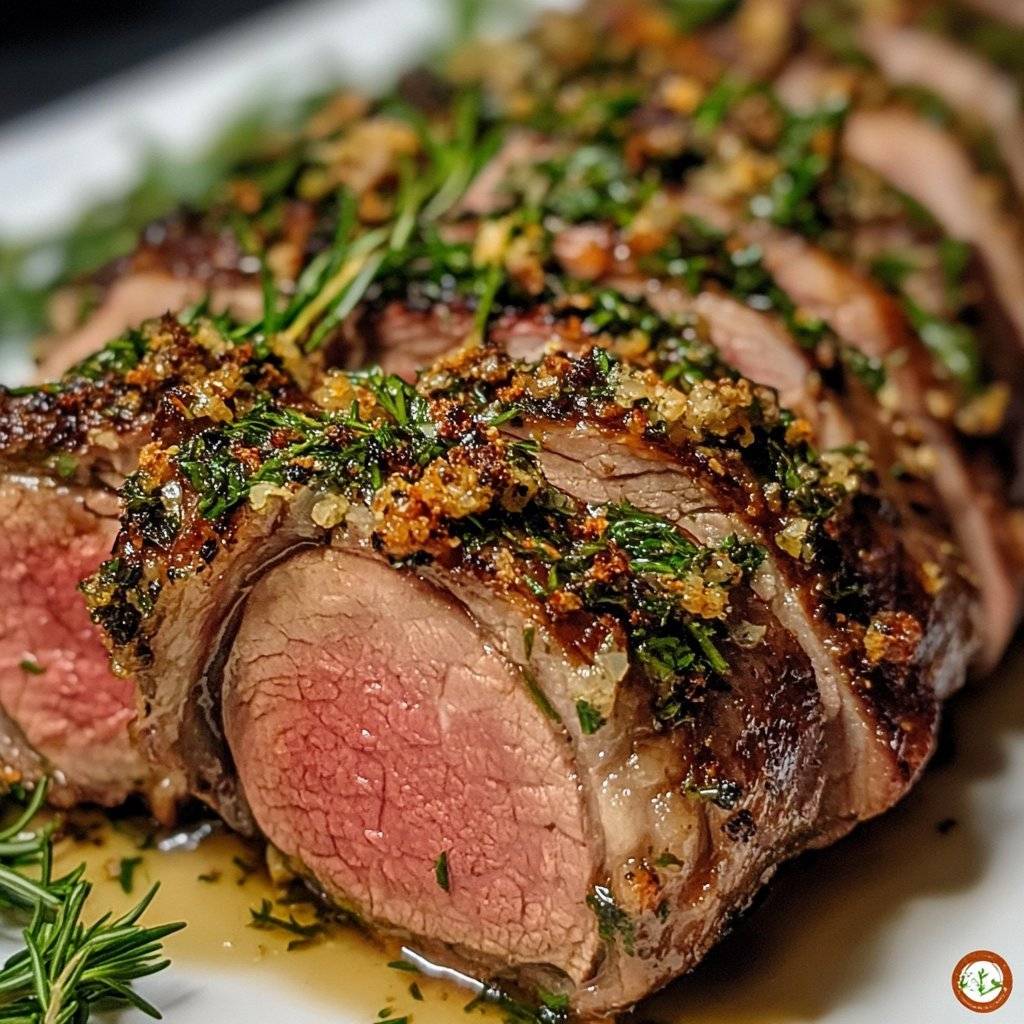 Receta de cordero asado con hierbas de primavera: delicioso y sabroso