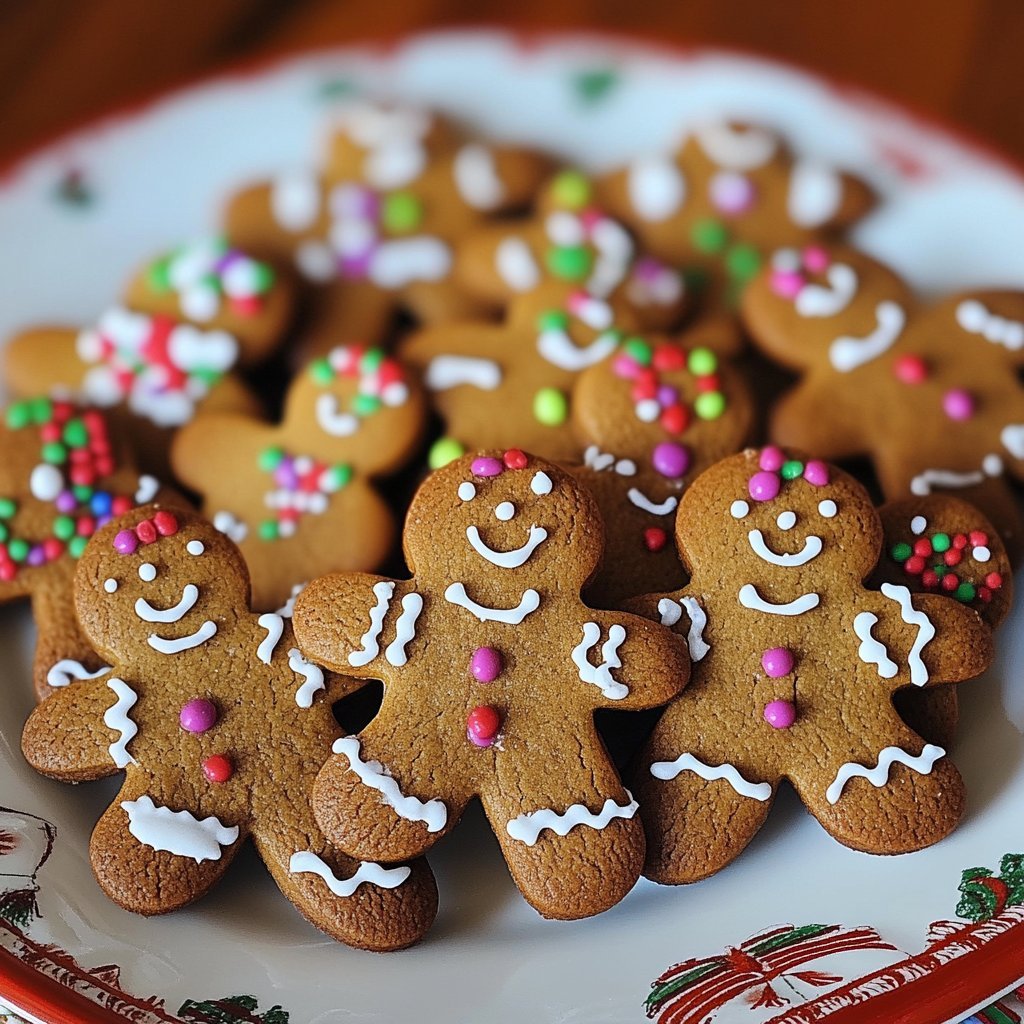 Hombres de Pan de Jengibre Sueltos: Deliciosas Golosinas Navideñas