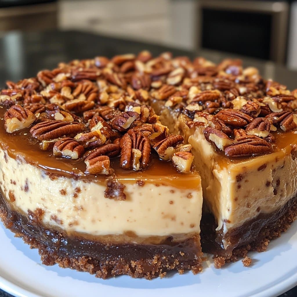 Receta de Tarta de Queso con Nuez Pecan: Un Postre Decadente
