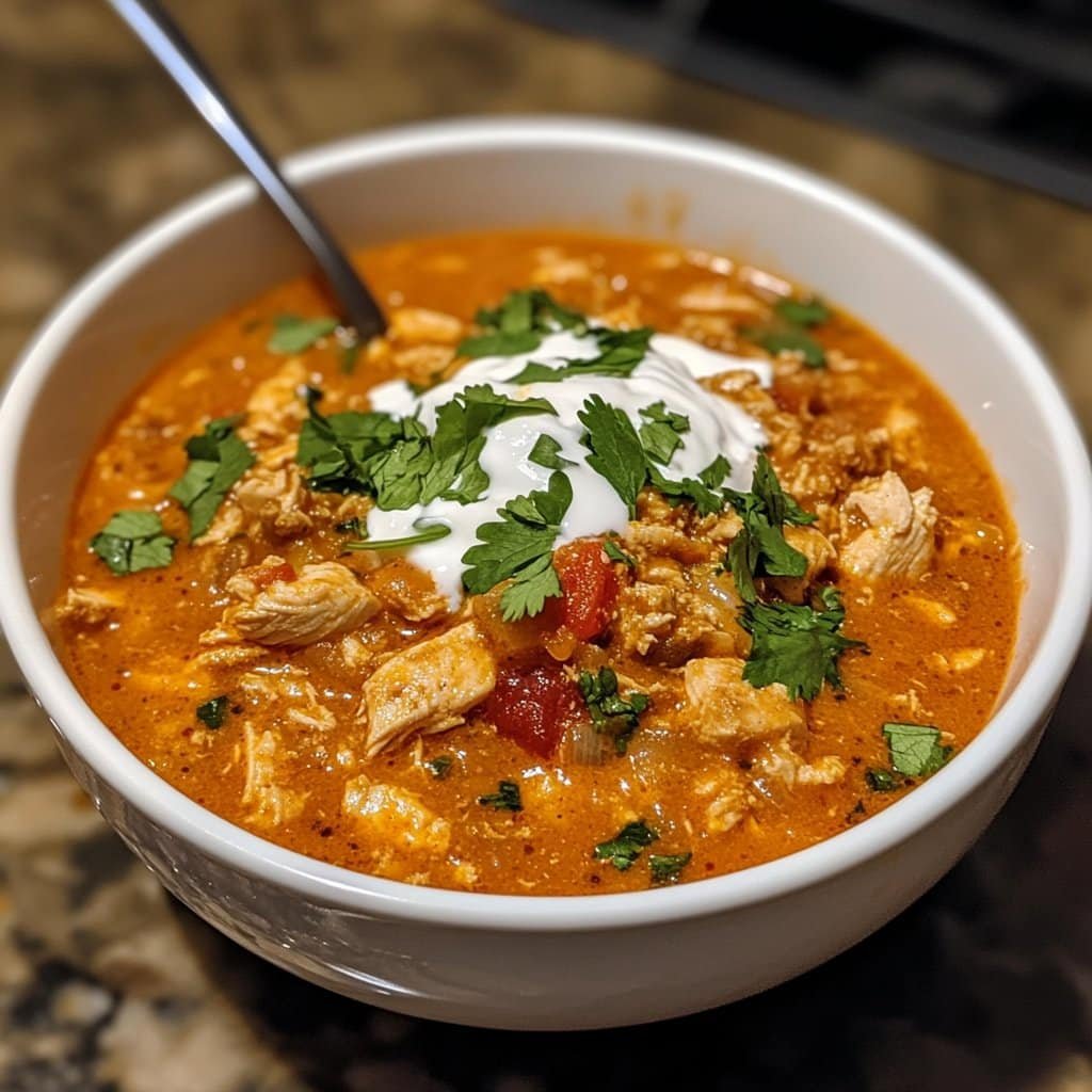 Receta de Chili de Pollo Blanco: Un Delicioso Plato Reconfortante