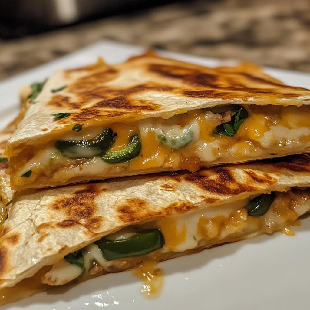 Receta Deliciosa de Quesadillas de Jalapeño Popper