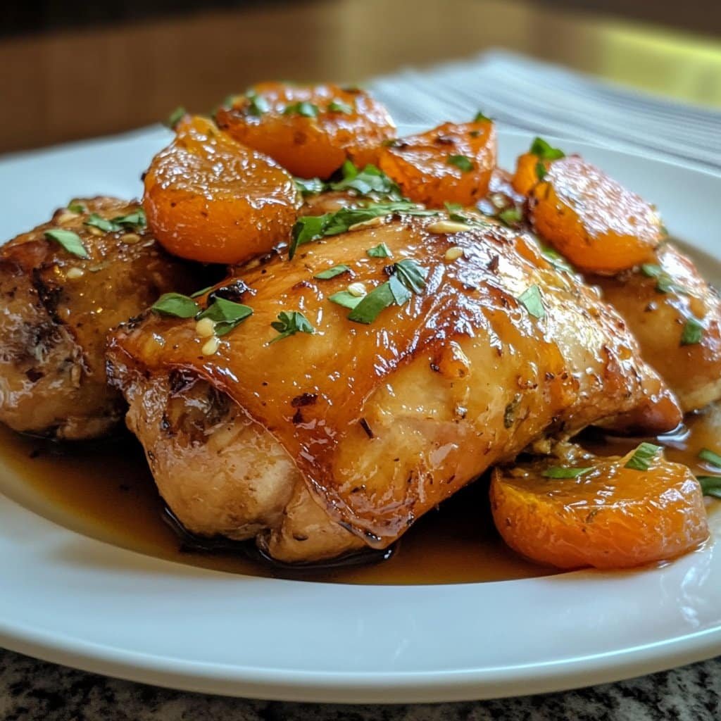 Receta de Pollo con Albaricoque: Un Delicioso Placer para la Cena