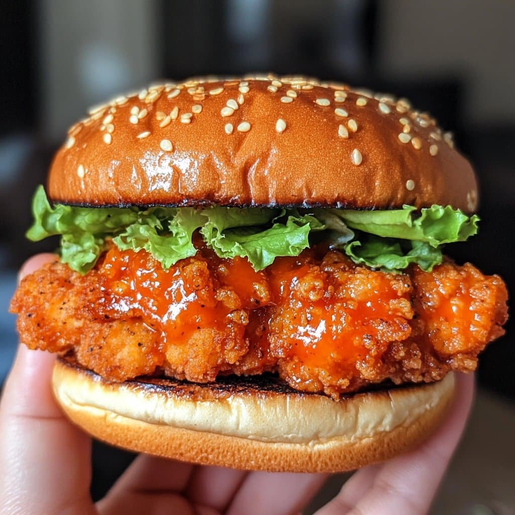 Receta de sándwich de pollo picante: un deleite lleno de sabor