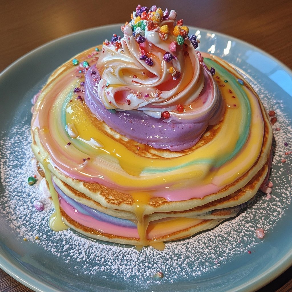 Panqueques Remolino Pastel: Un Delicioso Manjar para el Desayuno