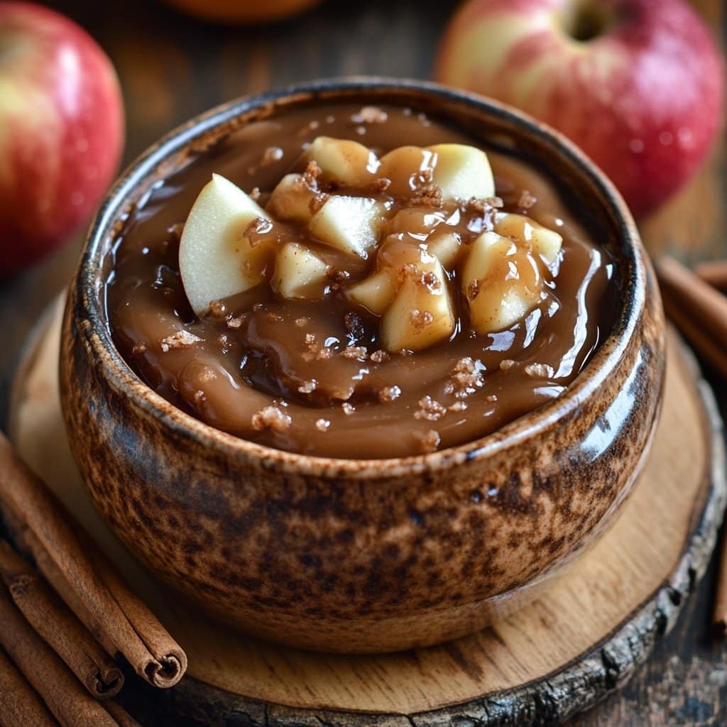 Receta de Dip de Manzana con Caramelo: Delicia Fácil y Sabrosa