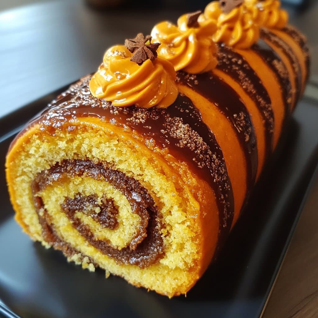 Receta de Brazo de Gitano de Calabaza: Dulce Delicia Otoñal