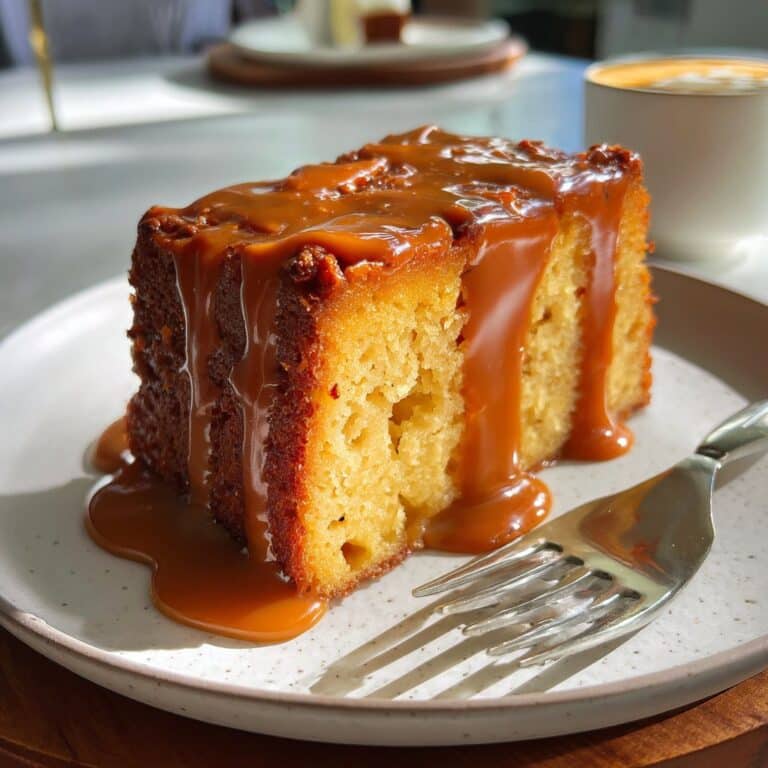 Budín de Pan con Dulce de Leche en casa fácil