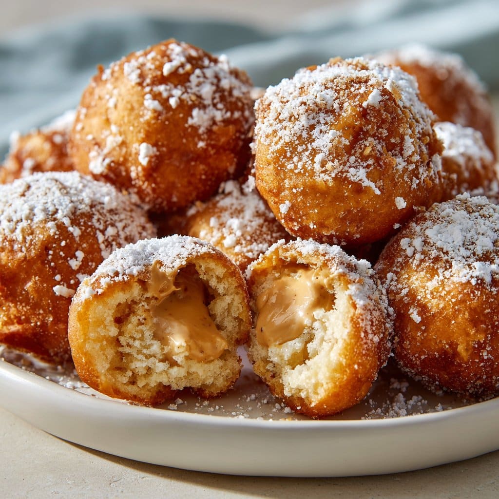 Buñuelos con Arequipe Rellenos