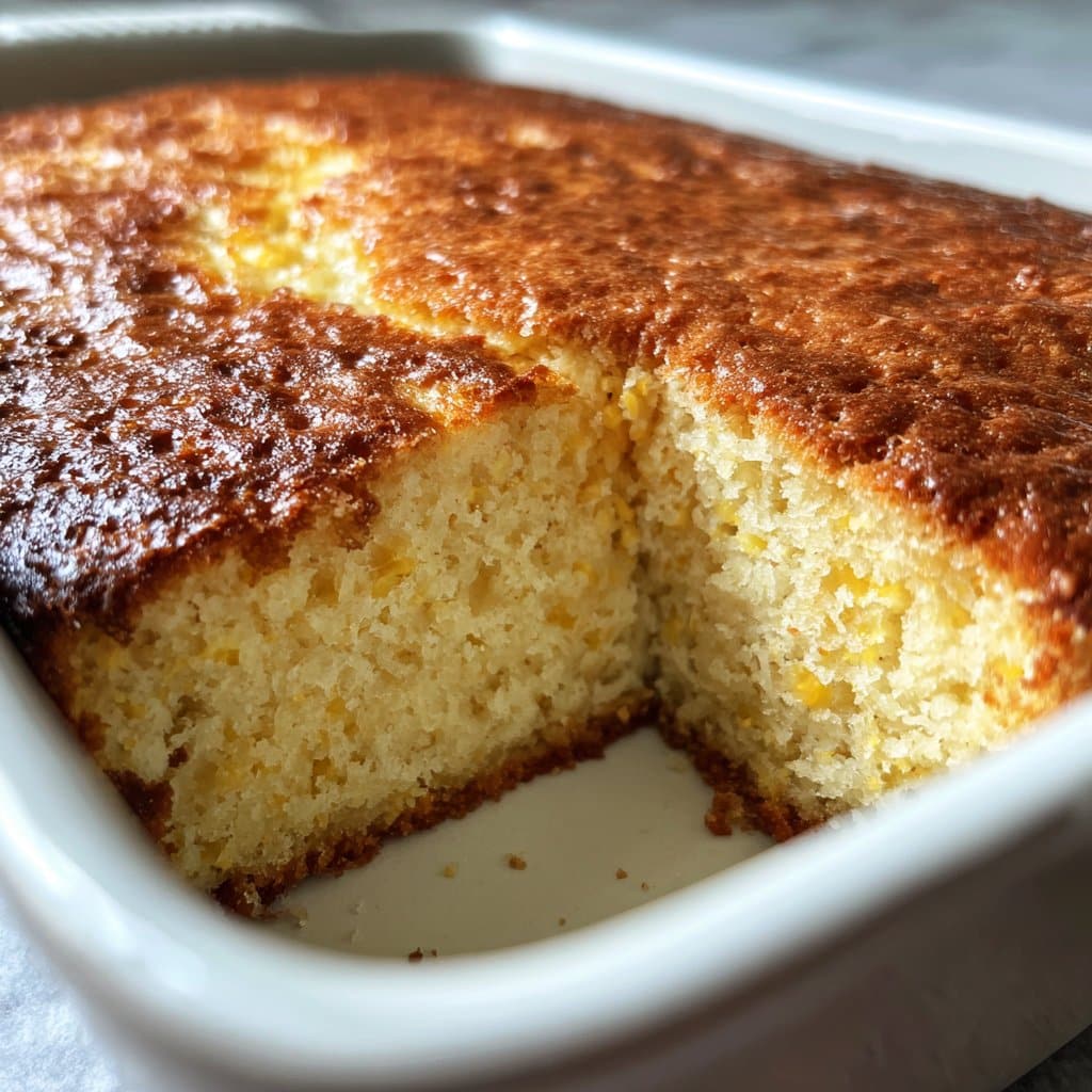 Pan de Elote Cremoso