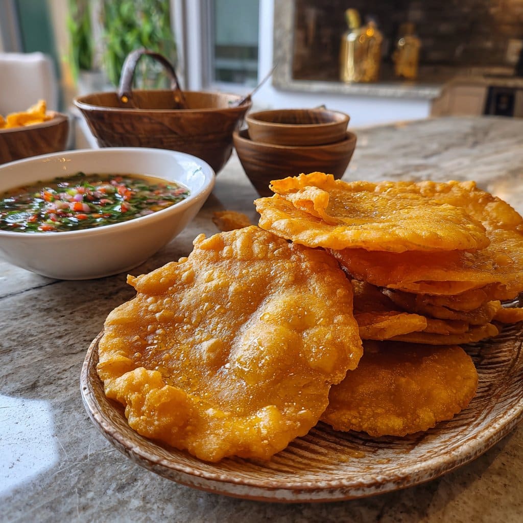 Sopaipillas con Pebre o Miel