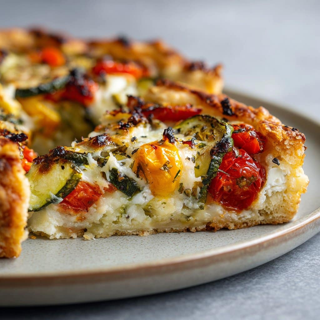Tarta Rústica de Verduras y Queso