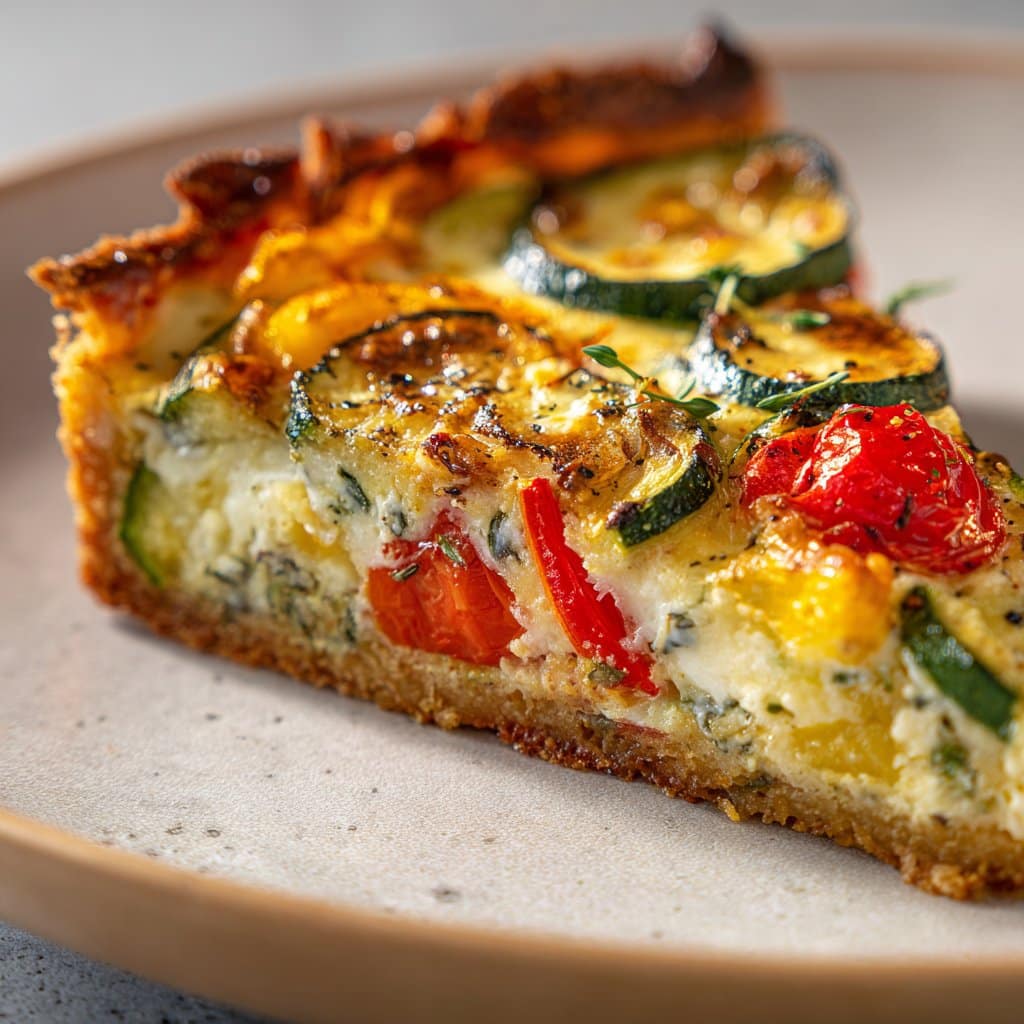 Tarta Rústica de Verduras y Queso