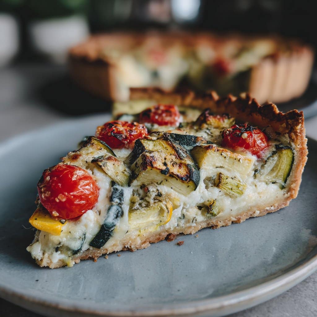 Tarta Rústica de Verduras y Queso
