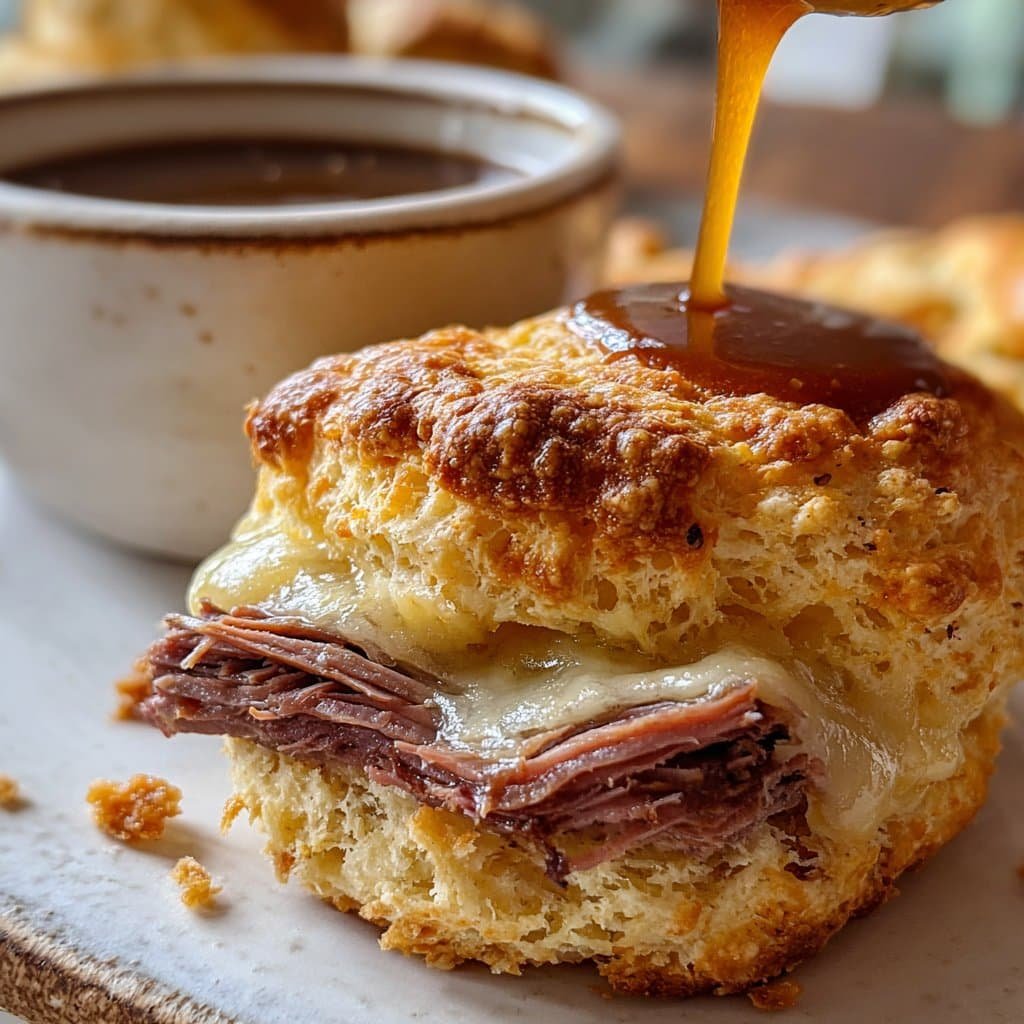 Biscuits de French Dip – Mantecosos, Sabrosos y Perfectos para Mojar