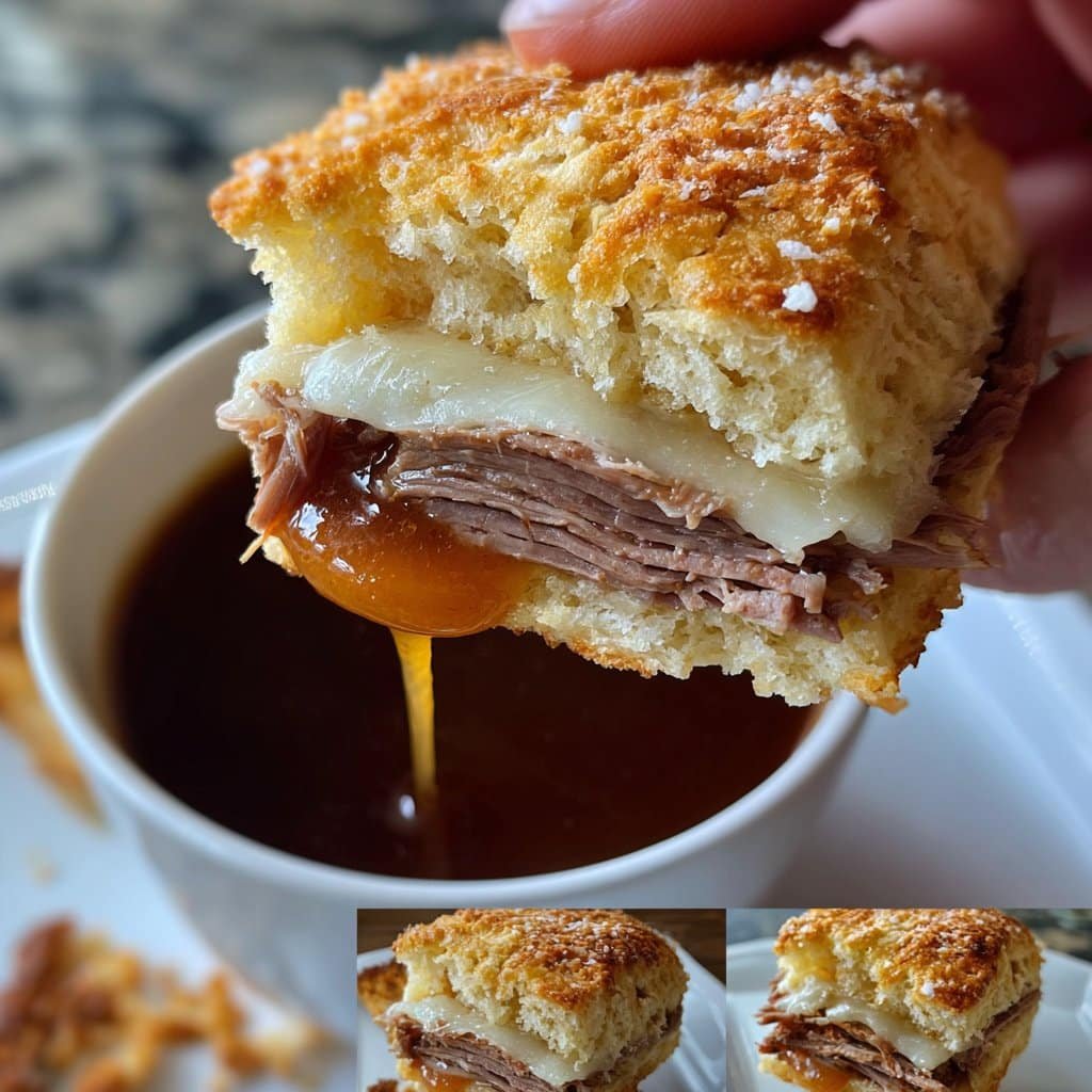 Biscuits de French Dip – Mantecosos, Sabrosos y Perfectos para Mojar