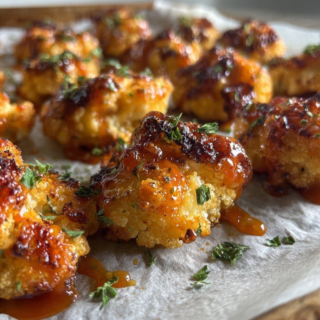 Bocaditos de Coliflor Buffalo Bajos en Carbohidratos: Un Aperitivo Saludable para el Día del Partido