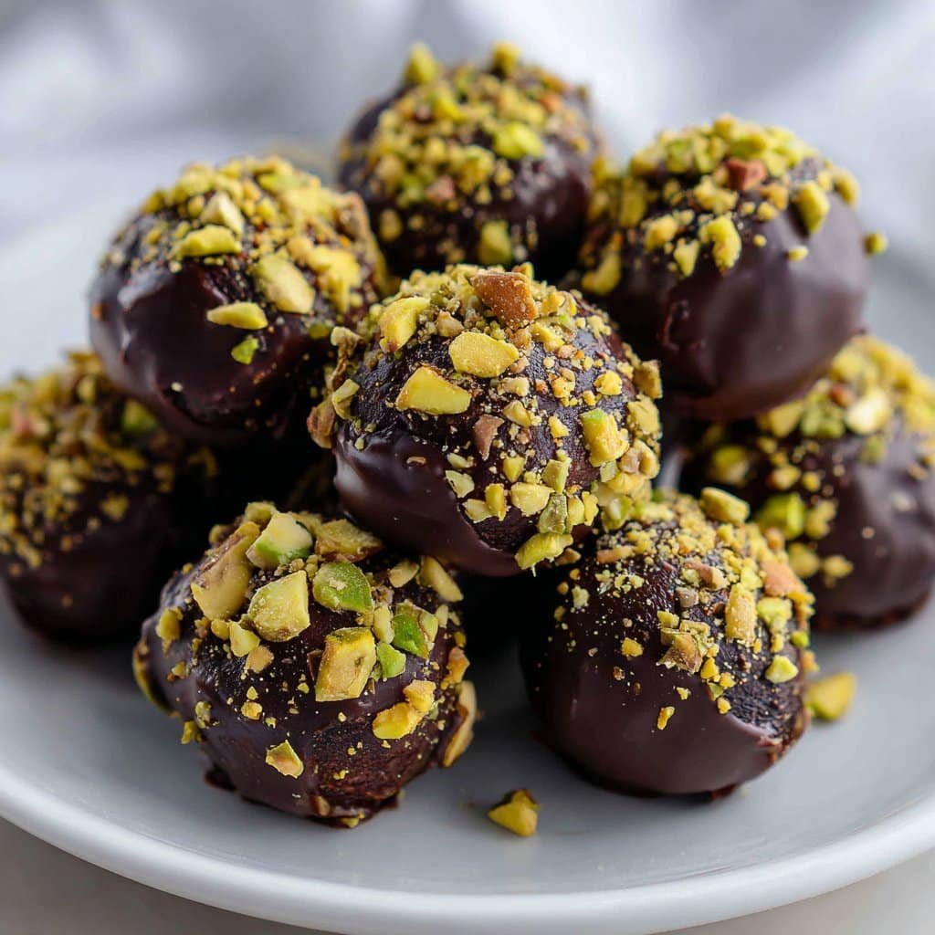 Brownies de pistacho Ferrero Rocher – Un lujoso capricho de chocolate