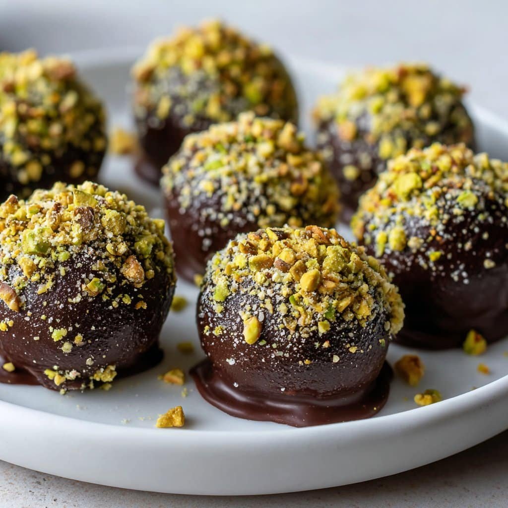 Brownies de pistacho Ferrero Rocher – Un lujoso capricho de chocolate