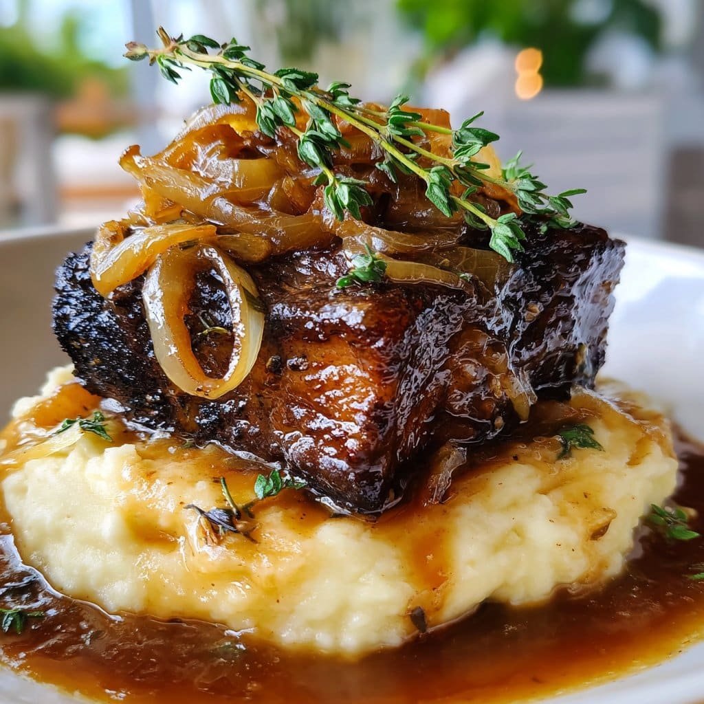 Costillas cortas estofadas con sidra de manzana – Ricas, sabrosas y de temporada