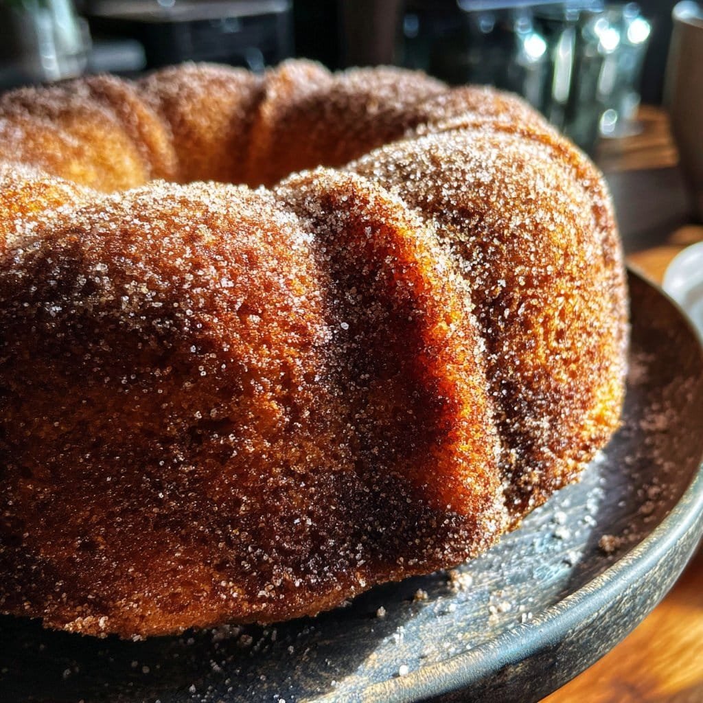 Pastel de rosquillas de sidra de manzana húmedo – Azucarado, especiado y horneado