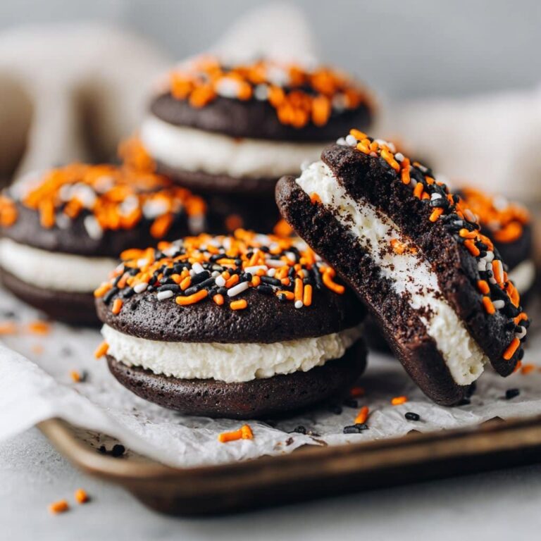 Pasteles Whoopie de Halloween – Espeluznantes, Divertidos y Fáciles de Preparar