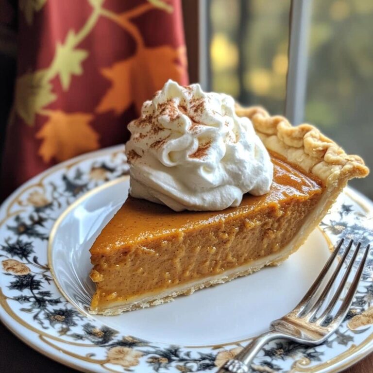 Tarta de Calabaza con Crema Batida de Maple – Un Favorito de Otoño