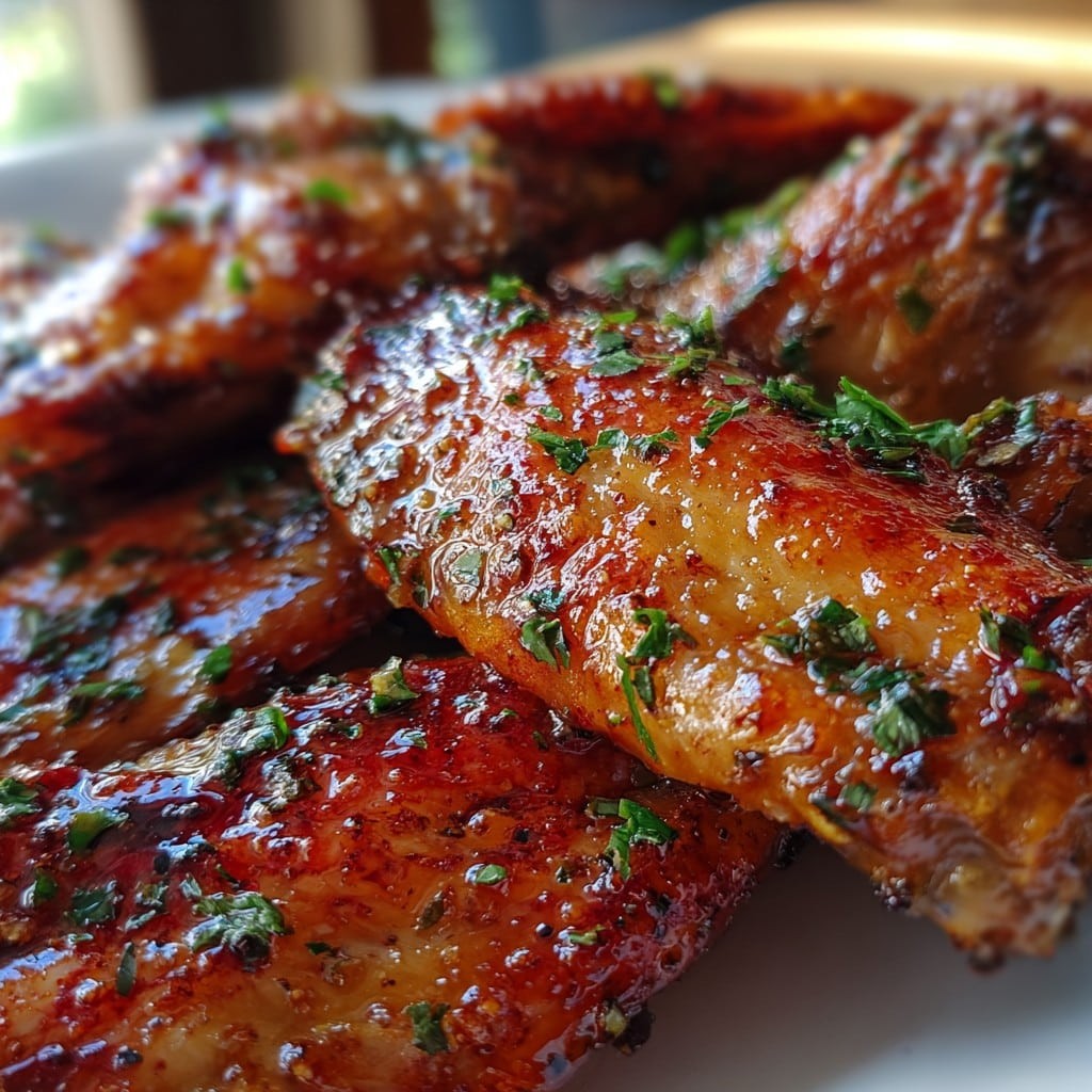 Alitas de Pollo al Estilo Cajún con Mantequilla de Ajo – Una Explosión de Sabor