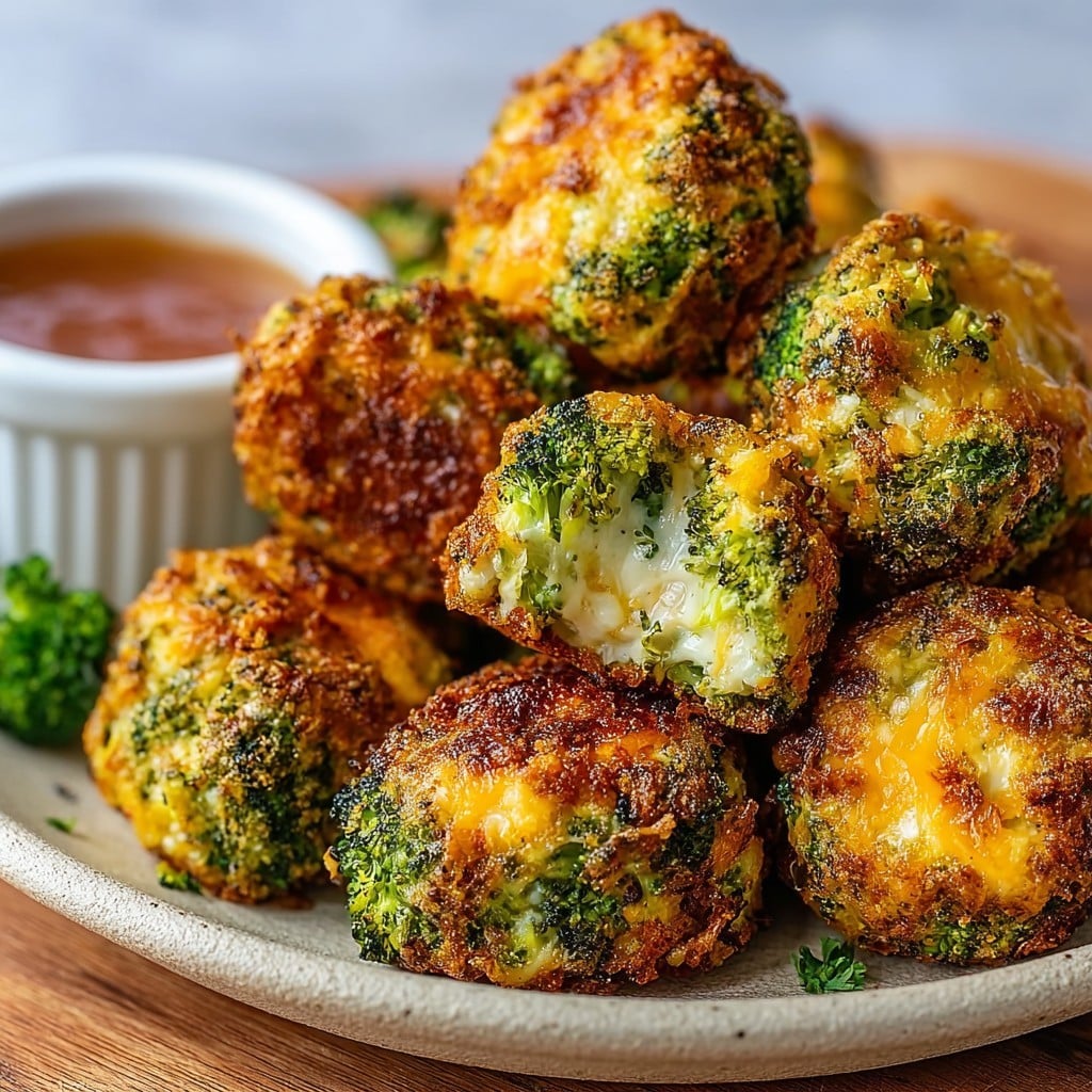 Crujientes Popper de Brócoli con Queso Cheddar en Freidora de Aire – Snack Fácil y Adictivo