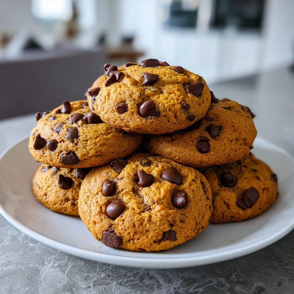 Galletas fáciles de calabaza con chispas de chocolate: un favorito de la repostería otoñal