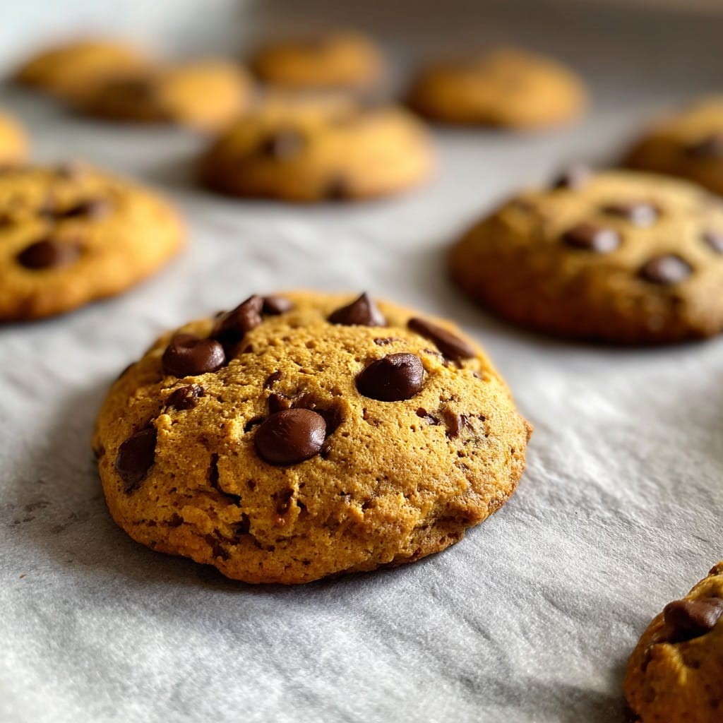 Galletas fáciles de calabaza con chispas de chocolate: un favorito de la repostería otoñal