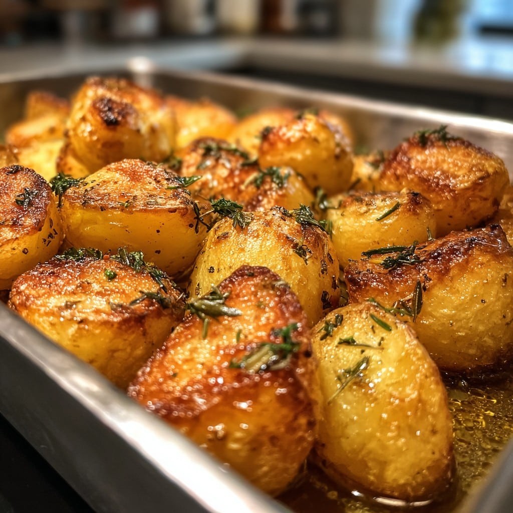 Papas Asadas Crujientes de Gordon Ramsay – Perfección Dorada Cada Vez