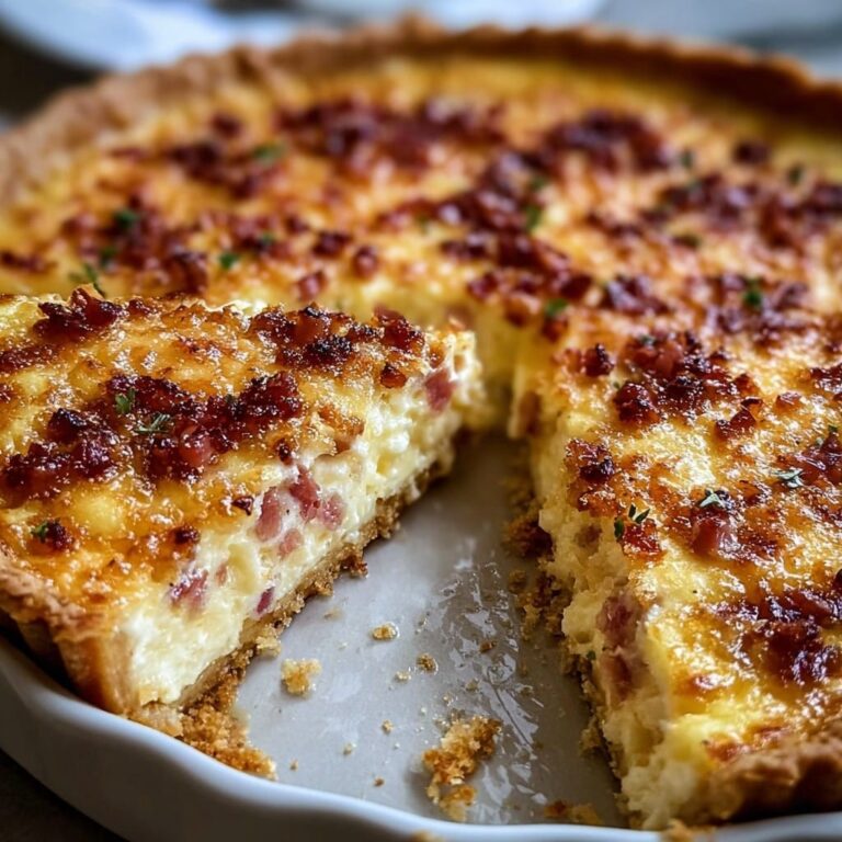 Quiche de Tocino Francés – Rica, Sabrosa y Perfecta para el Brunch
