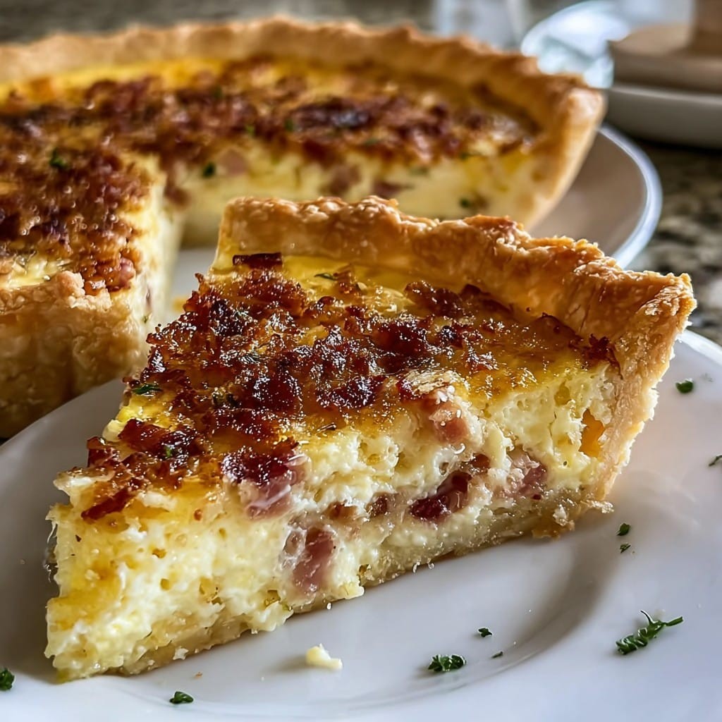 Quiche de Tocino Francés – Rica, Sabrosa y Perfecta para el Brunch