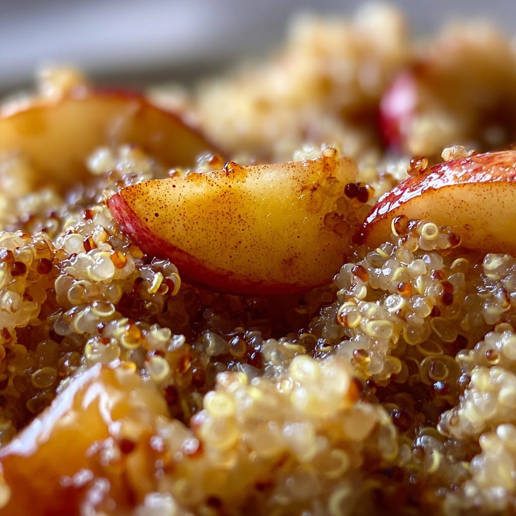 Quinua para el Desayuno con Manzana y Canela: Nutritiva y Deliciosamente Saludable