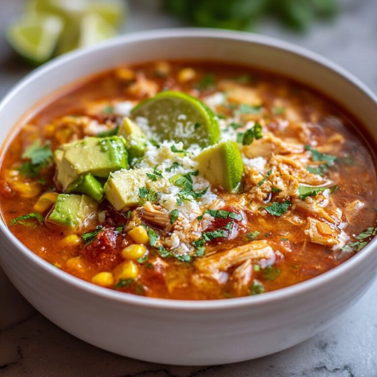 Sopa de Tacos de Pollo Whole30 – Llena de Verduras y Proteínas